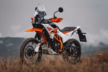 KTM 390 Adventure motorcycle under 4 lakh